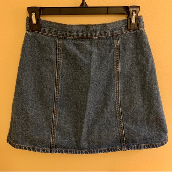 UO Button Up Denim Skirt - Picture 3 of 6